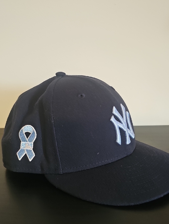 New Era Other - New Era New York Yankees Cancer Awareness Ribbon 59fifty in Blue, Men's